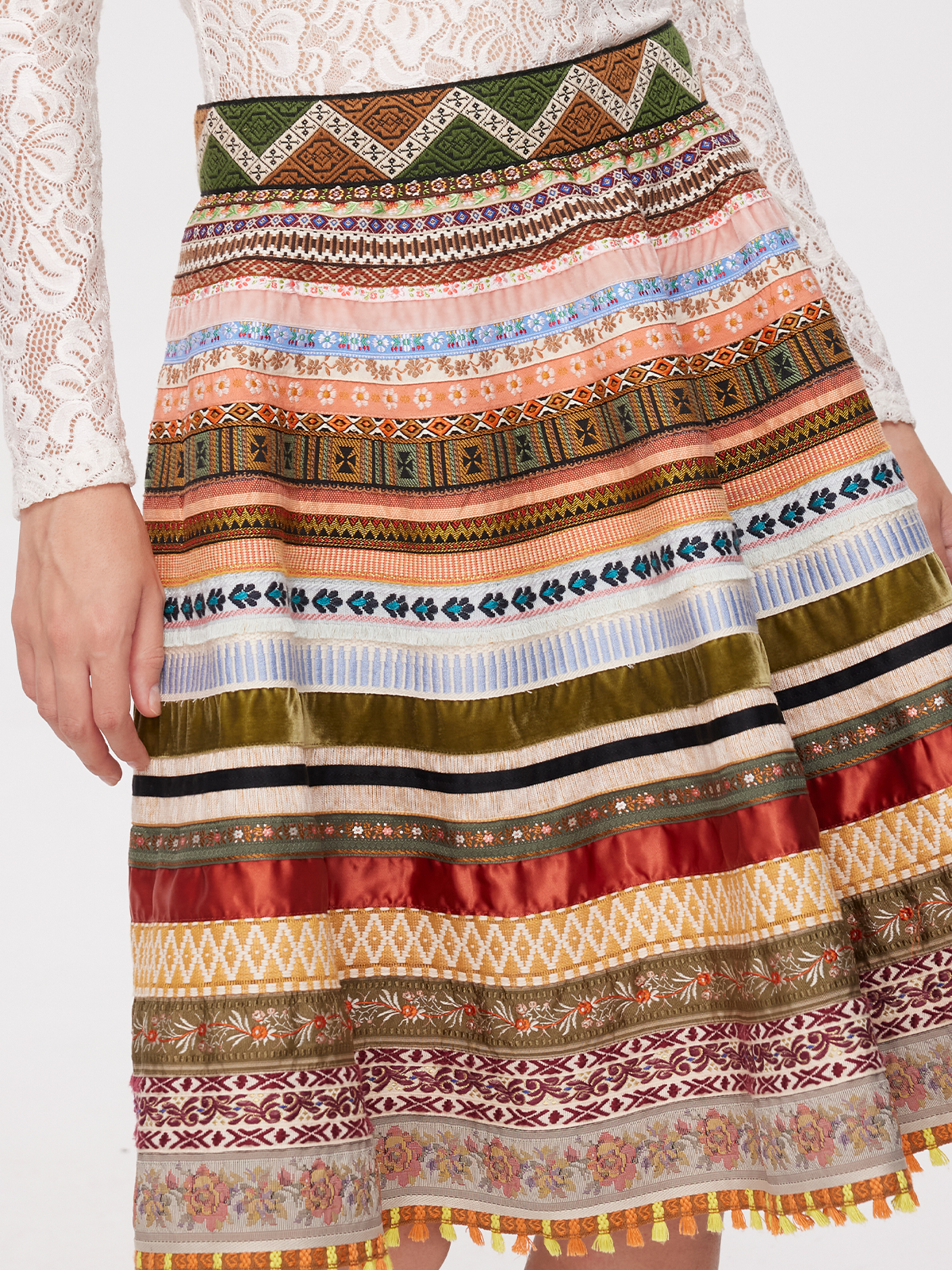 Dirndl in Grün mit natürlichem Charme