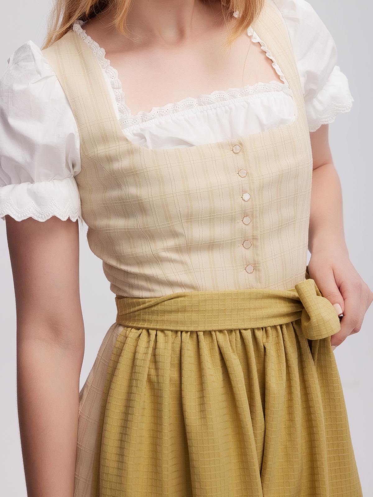 Klassisches Herrenhemd Karo in Grün